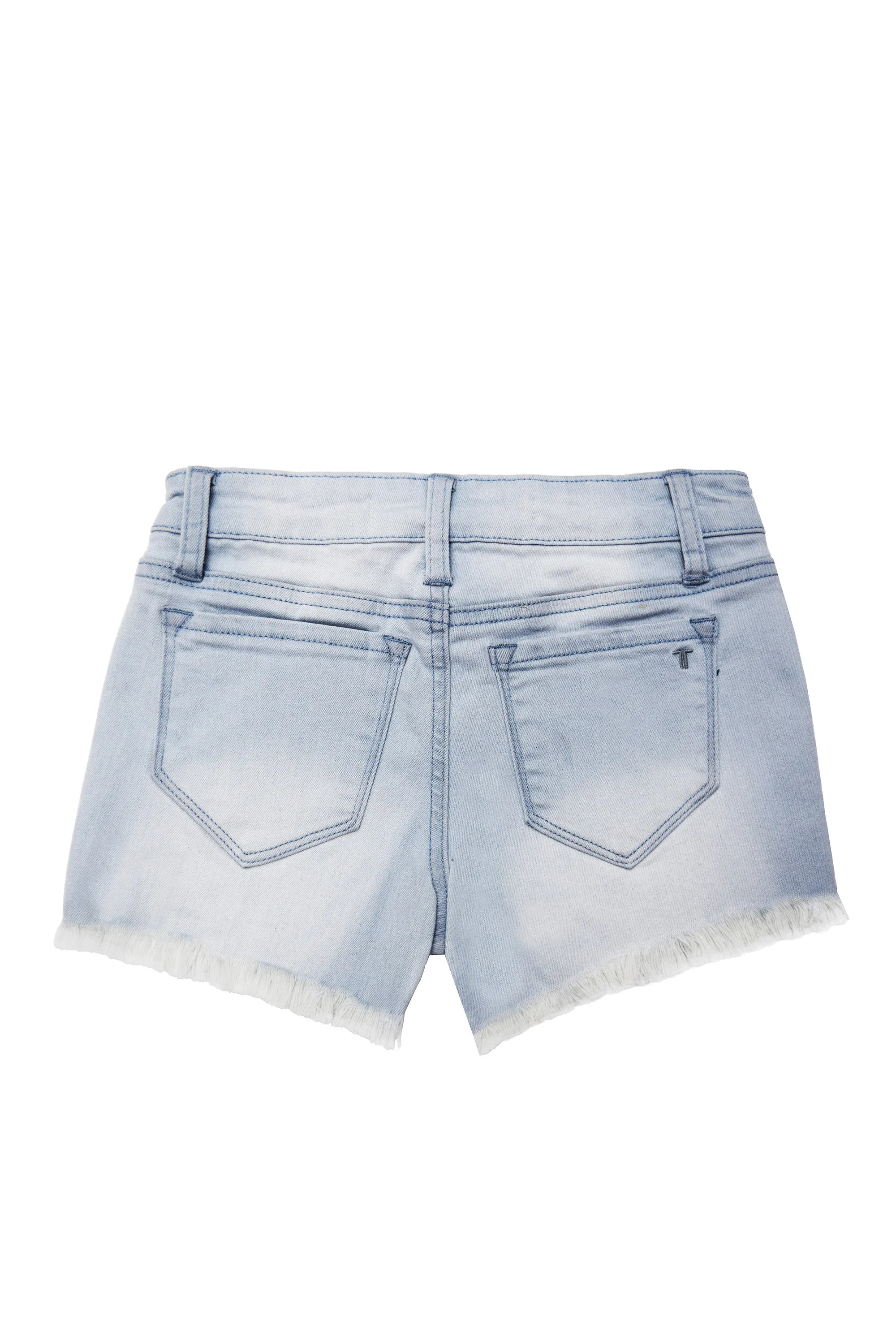 5 Pkt Hi-Low Short W/ Side Slit