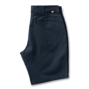 9" Gold School Chino Short- Navy