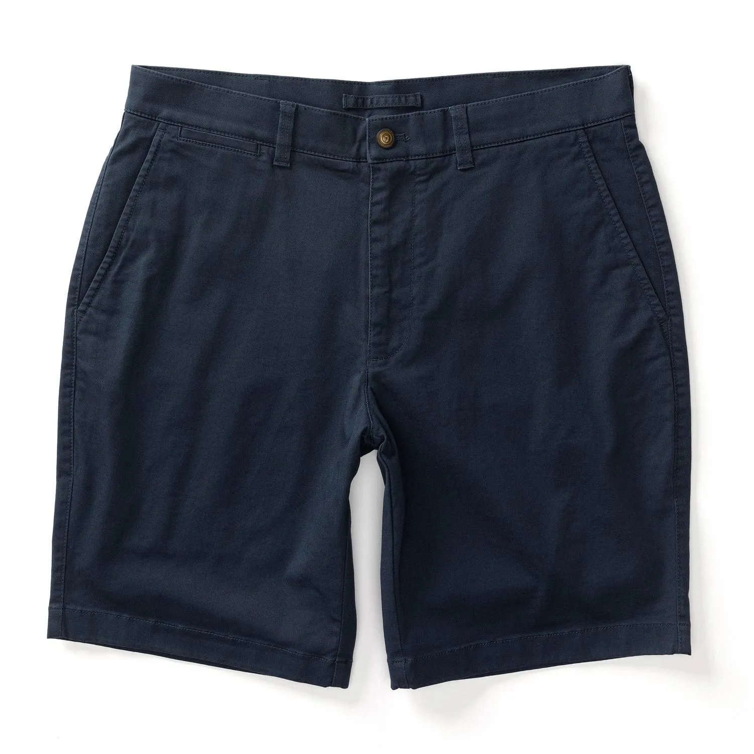 9" Gold School Chino Short- Navy