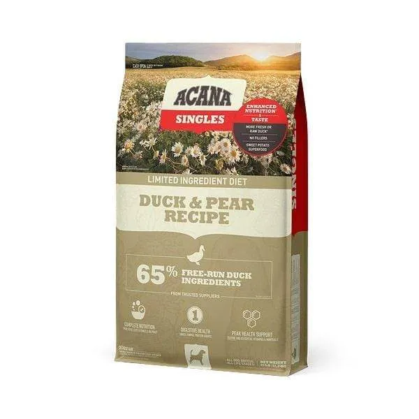 ACANA Singles Duck & Pear Recipe Grain Free Dry Dog Food