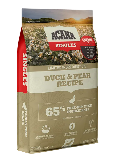 ACANA Singles Duck & Pear Recipe Grain Free Dry Dog Food