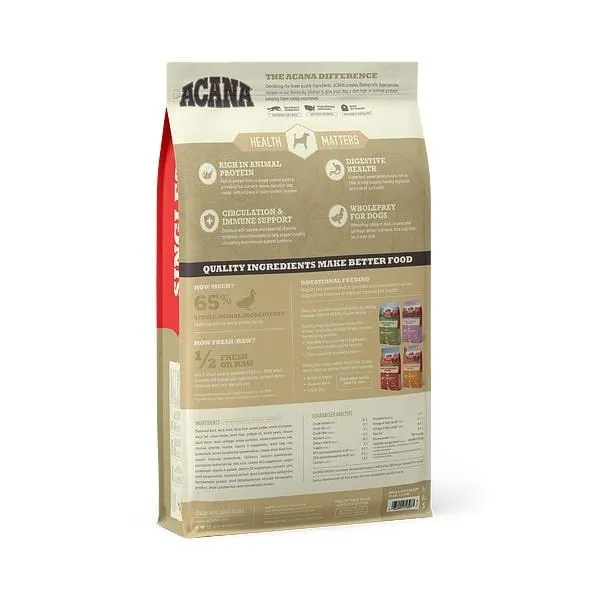 ACANA Singles Duck & Pear Recipe Grain Free Dry Dog Food