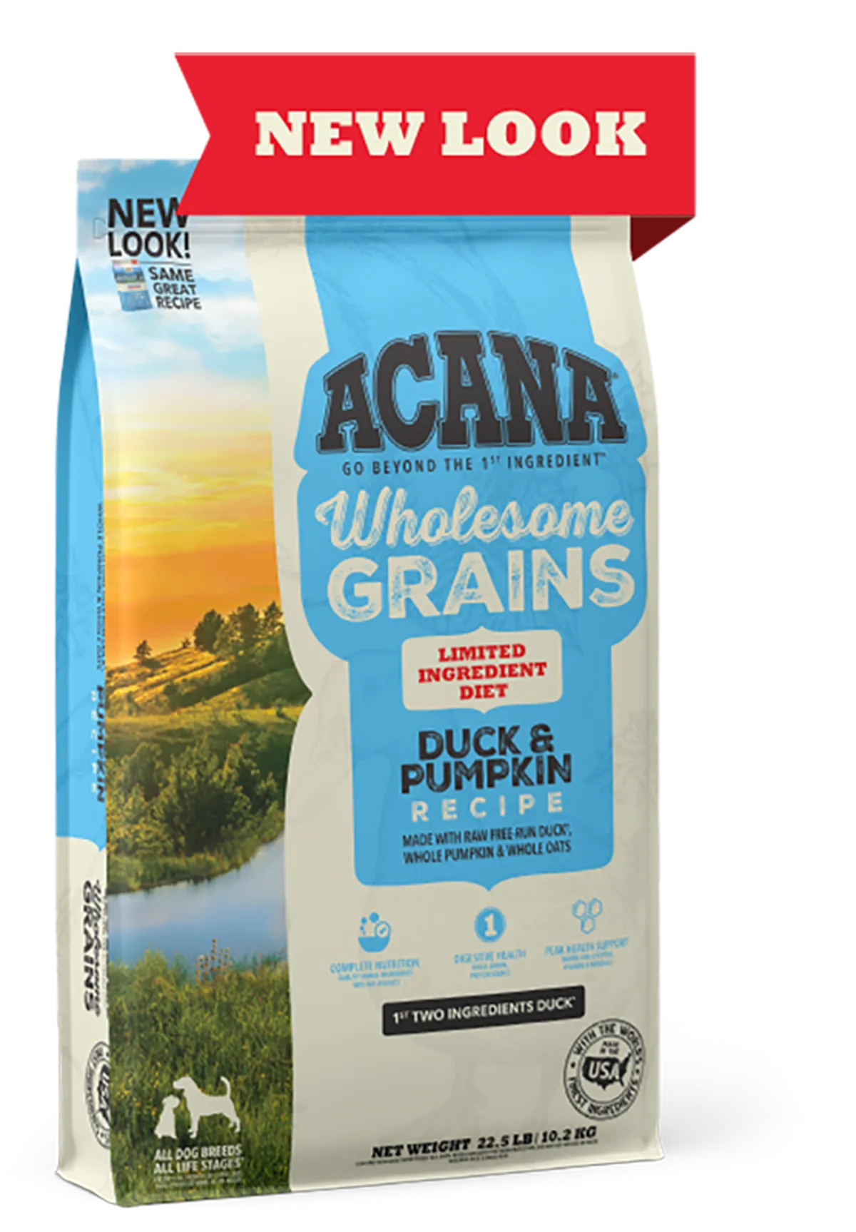 ACANA Wholesome Grains Duck & Pumpkin Limited Ingredient Dry Dog Food