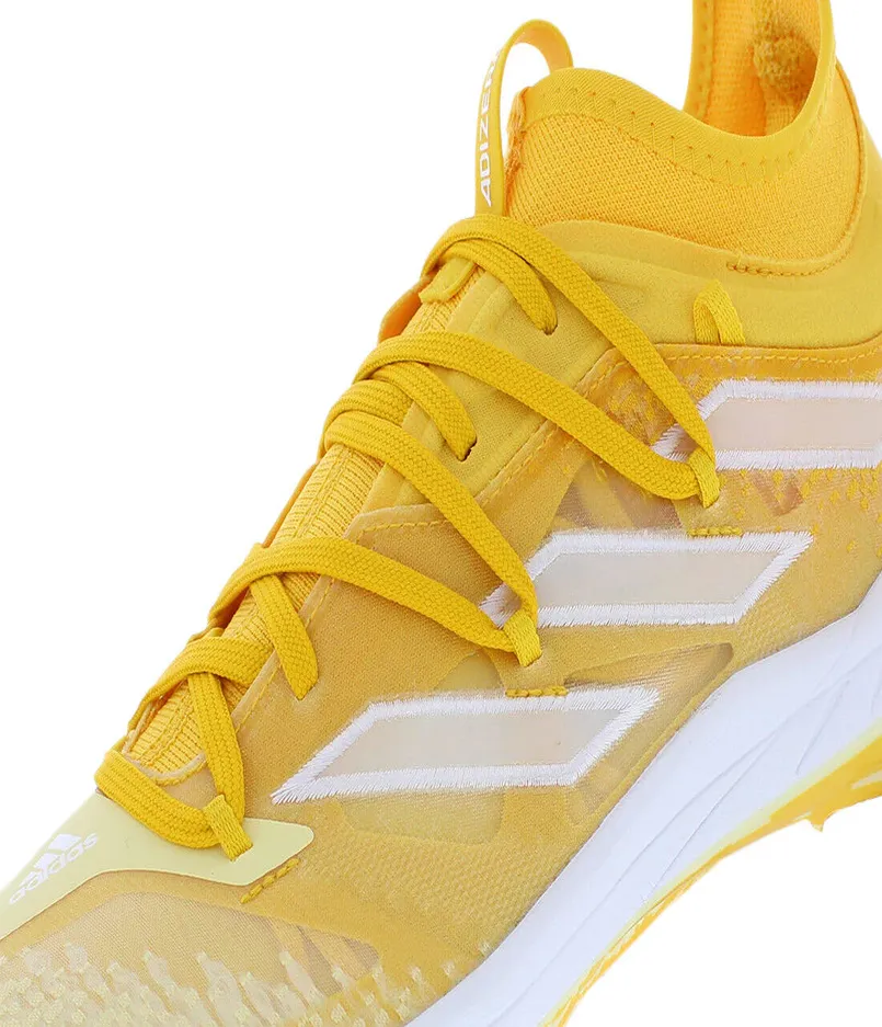 Adidas Adizero Afterburner Baseball Cleats - Yellow