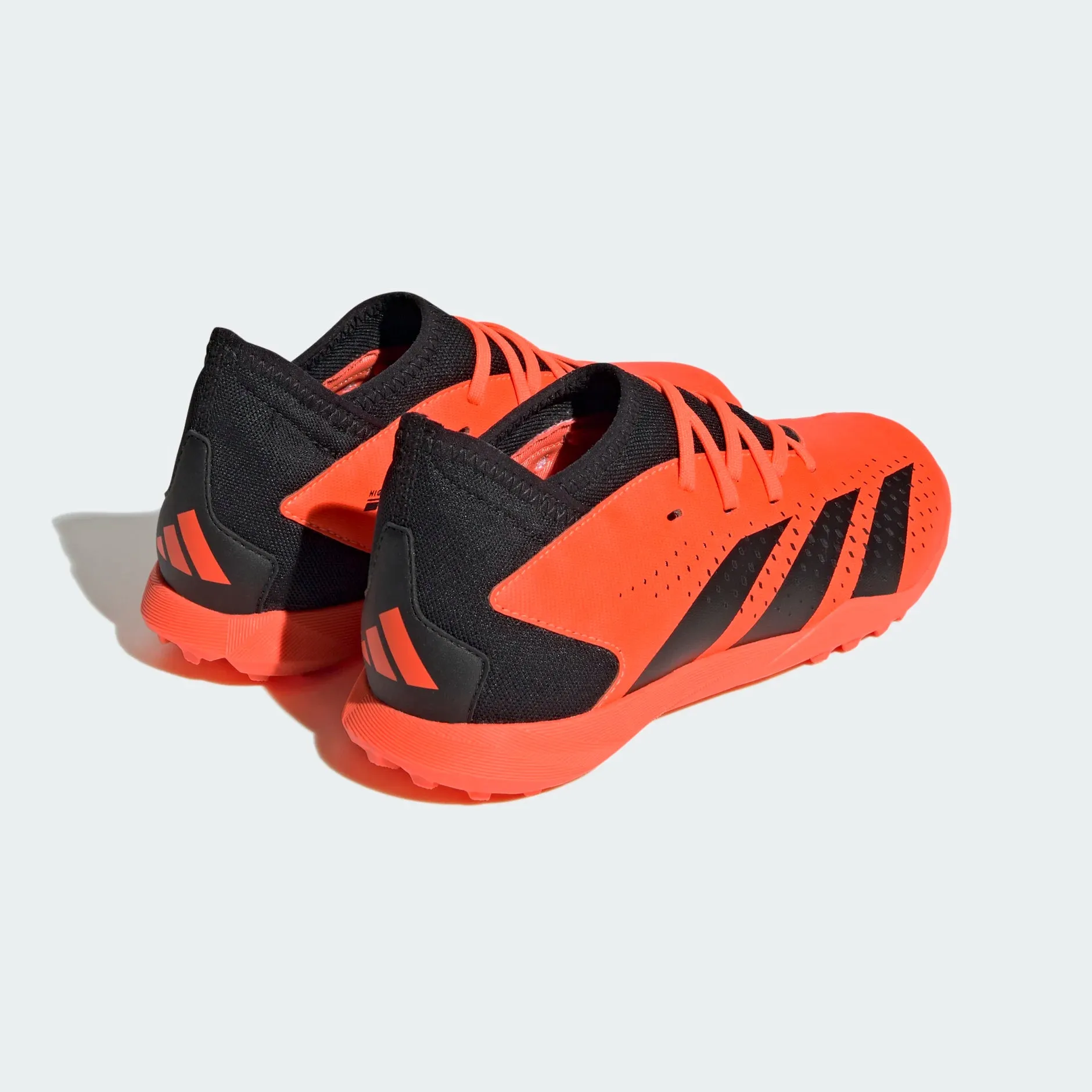 adidas Predator Accuracy.3 TF Junior Turf Soccer Cleats - Team Solar Orange / Core Black / Core Black