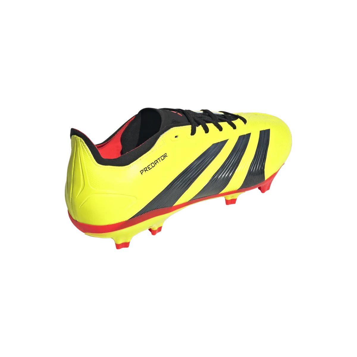 adidas Predator League Firm Ground Adult Soccer Cleats IG7761 Yellow/Black/Solar Red