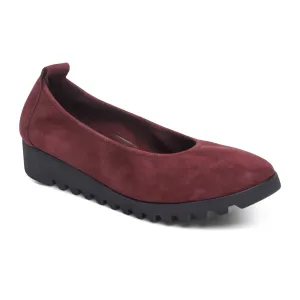 Aetrex Brianna Ballet Flat (Women) - Burgundy