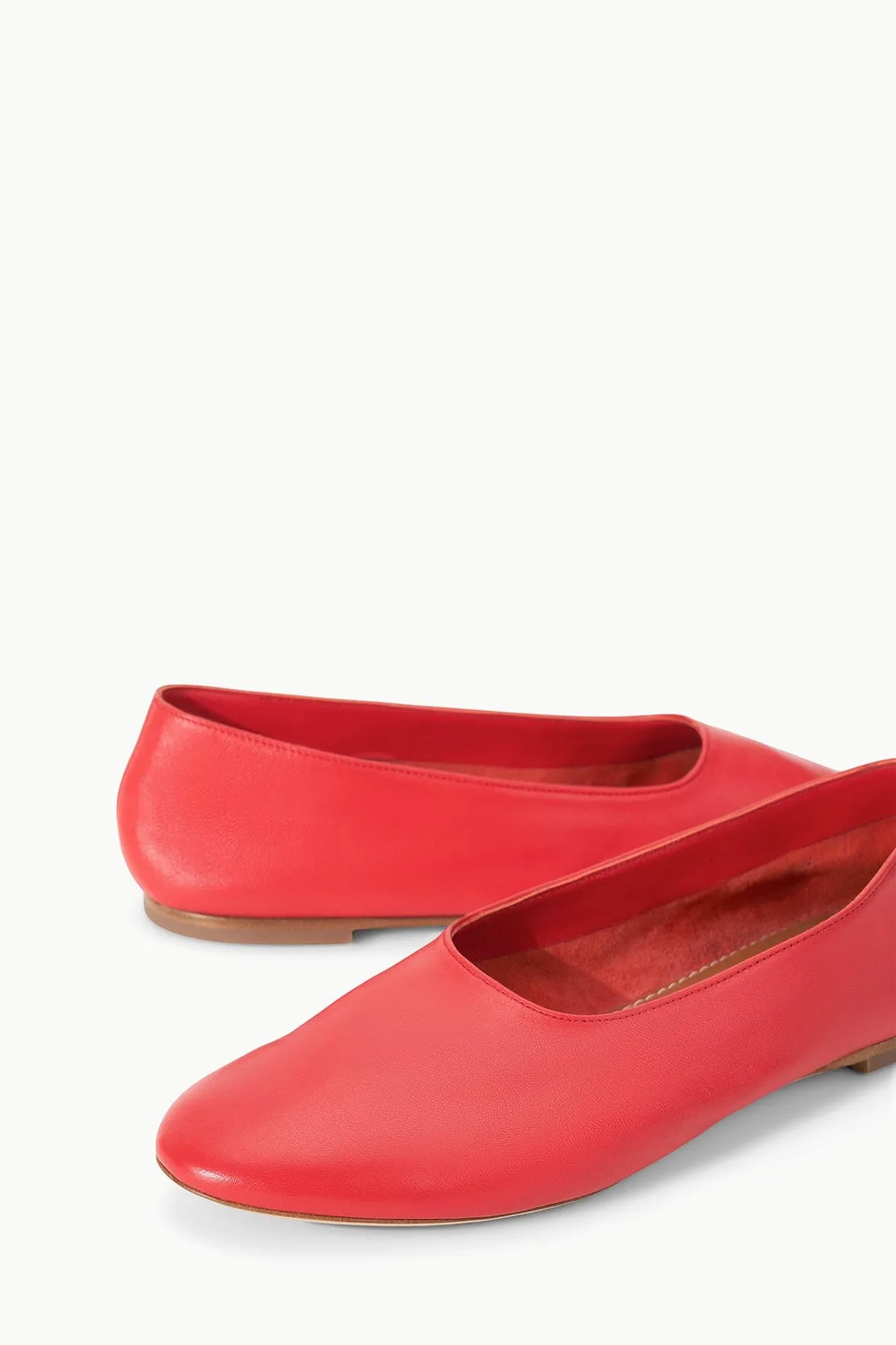 ALBA BALLET FLAT | RED ROSE