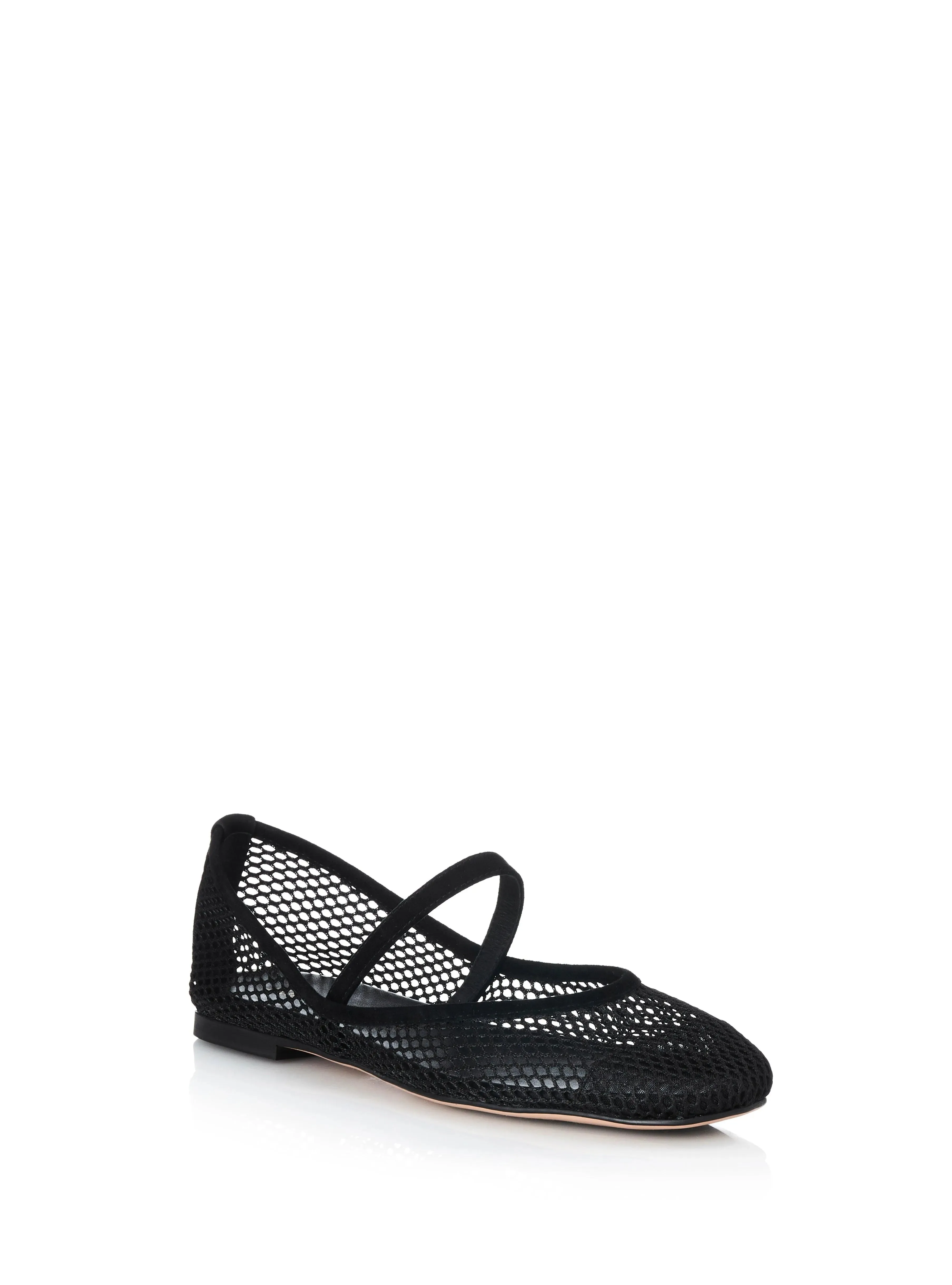 Alias Mae Lily Flat in Black Mesh