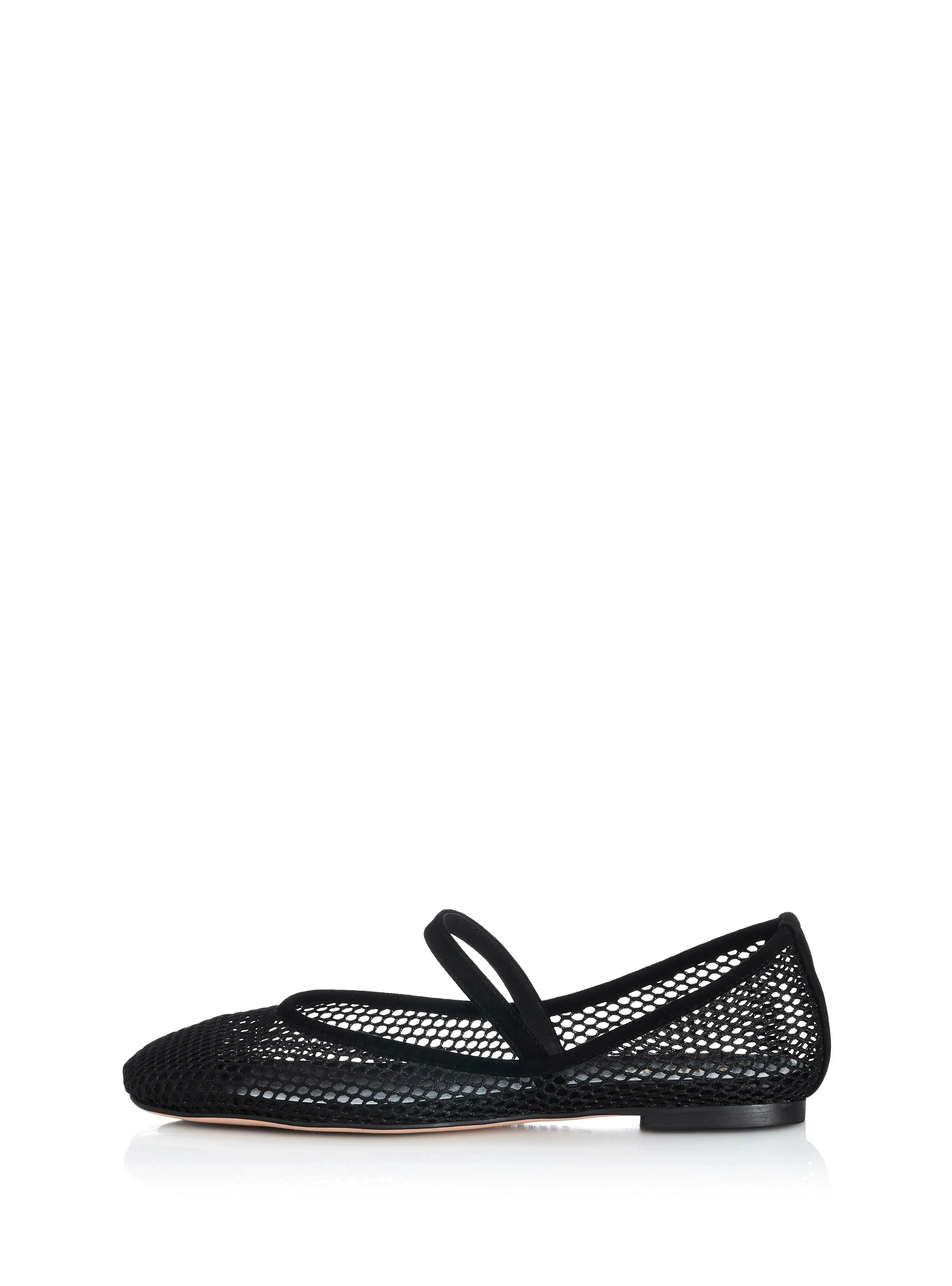 Alias Mae Lily Flat in Black Mesh