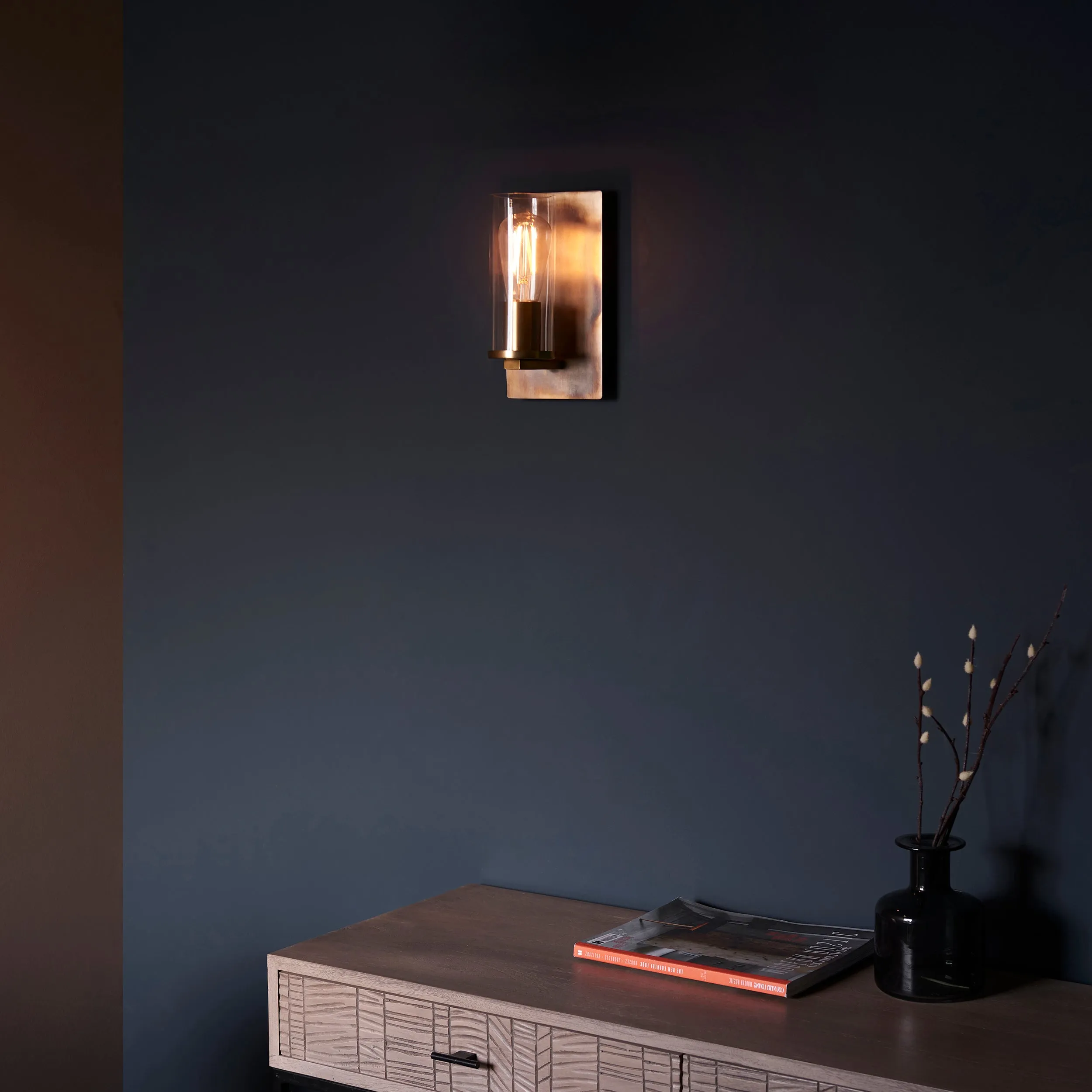 Amos Cattelan Wall Light Bronze