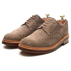 'Archie' Light Brown Suede Brogues UK 7.5 G