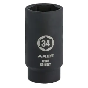 ARES 12038 - 34MM Axle Nut Socket (6 Point)