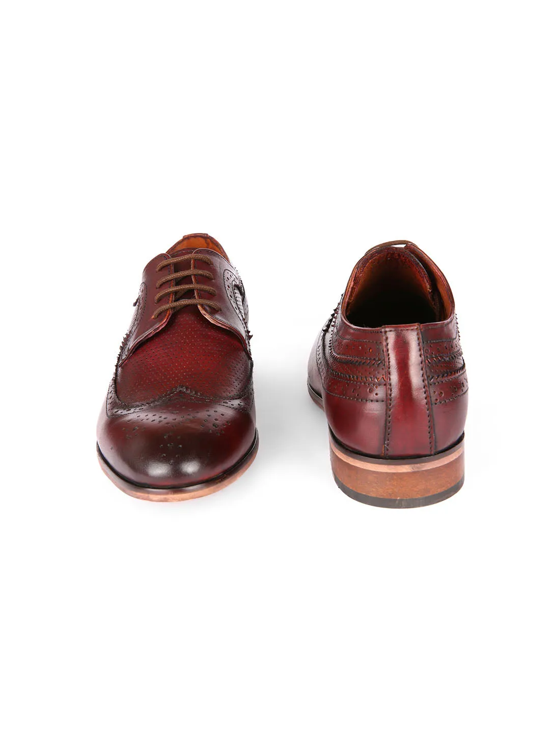 Bastian Cherry Brogues