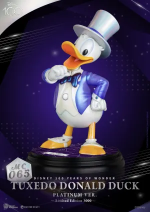 Beast Kingdom Disney 100 Years of Wonder Tuxedo Donald Duck (Platinum Version) Master Craft Statue