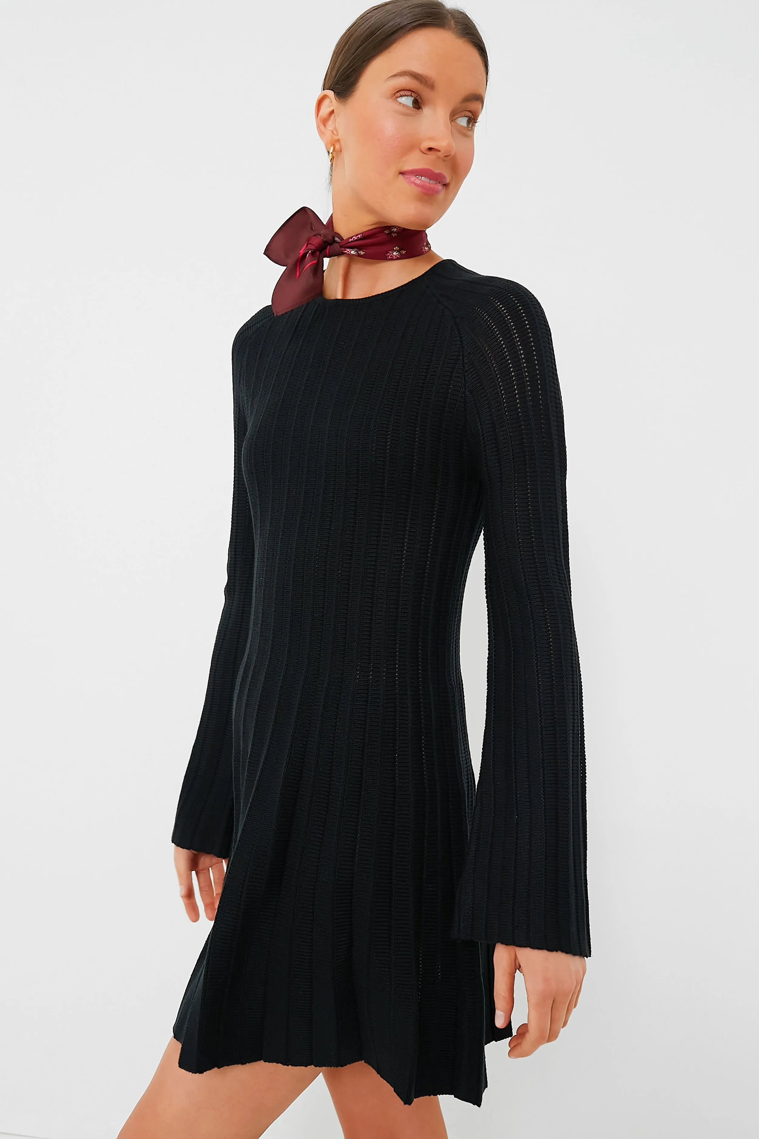 Black Adi Knit Dress