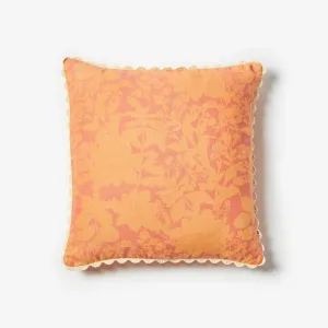 Bonnie & Neil Herb Reverse Pink Peach Cushion 50cm