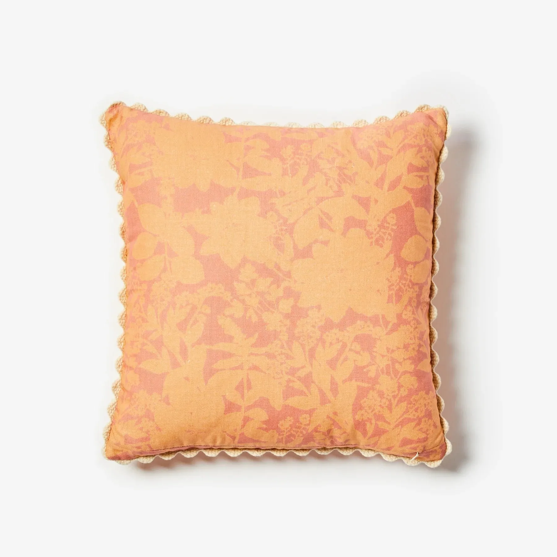 Bonnie & Neil Herb Reverse Pink Peach Cushion 50cm