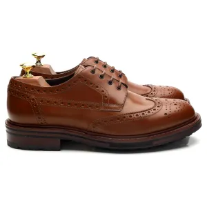 Brown Leather Derby Brogues UK 7 EU 41