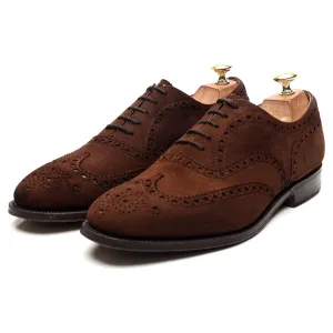 'Buck' Brown Suede Brogues UK 8.5 F