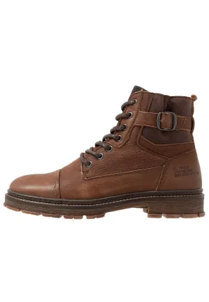 Bullboxer lace-up boots, brown