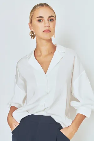 Button-Up Collared Shirt