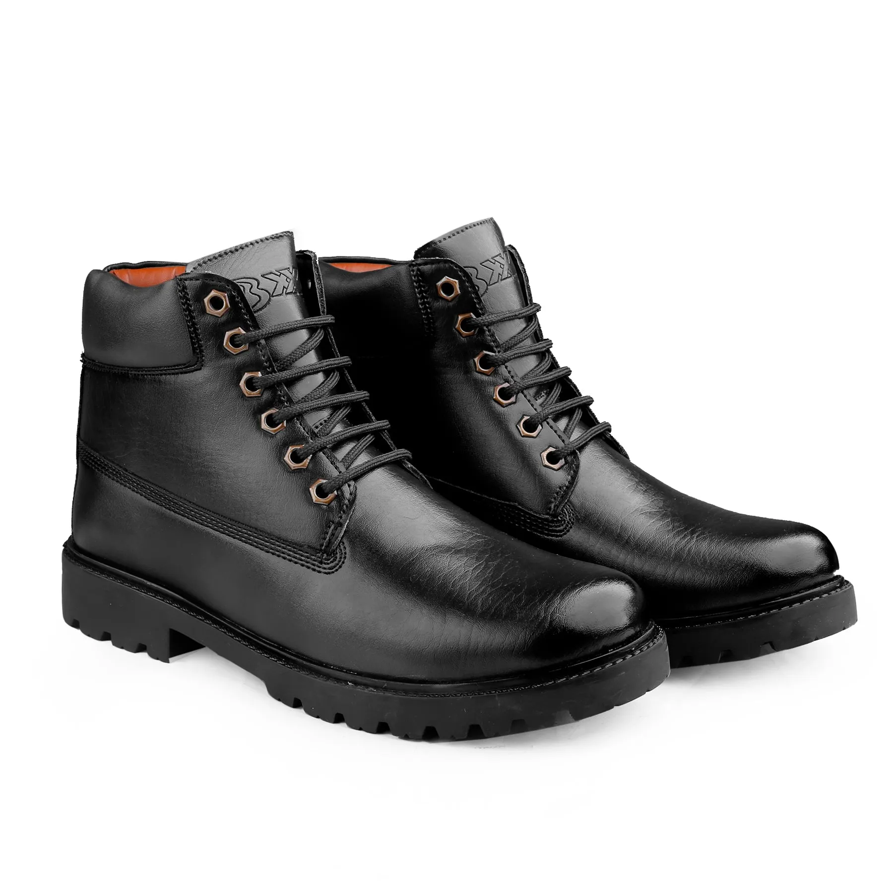 Bxxy's Vegan Leather Ankle Boots for Men