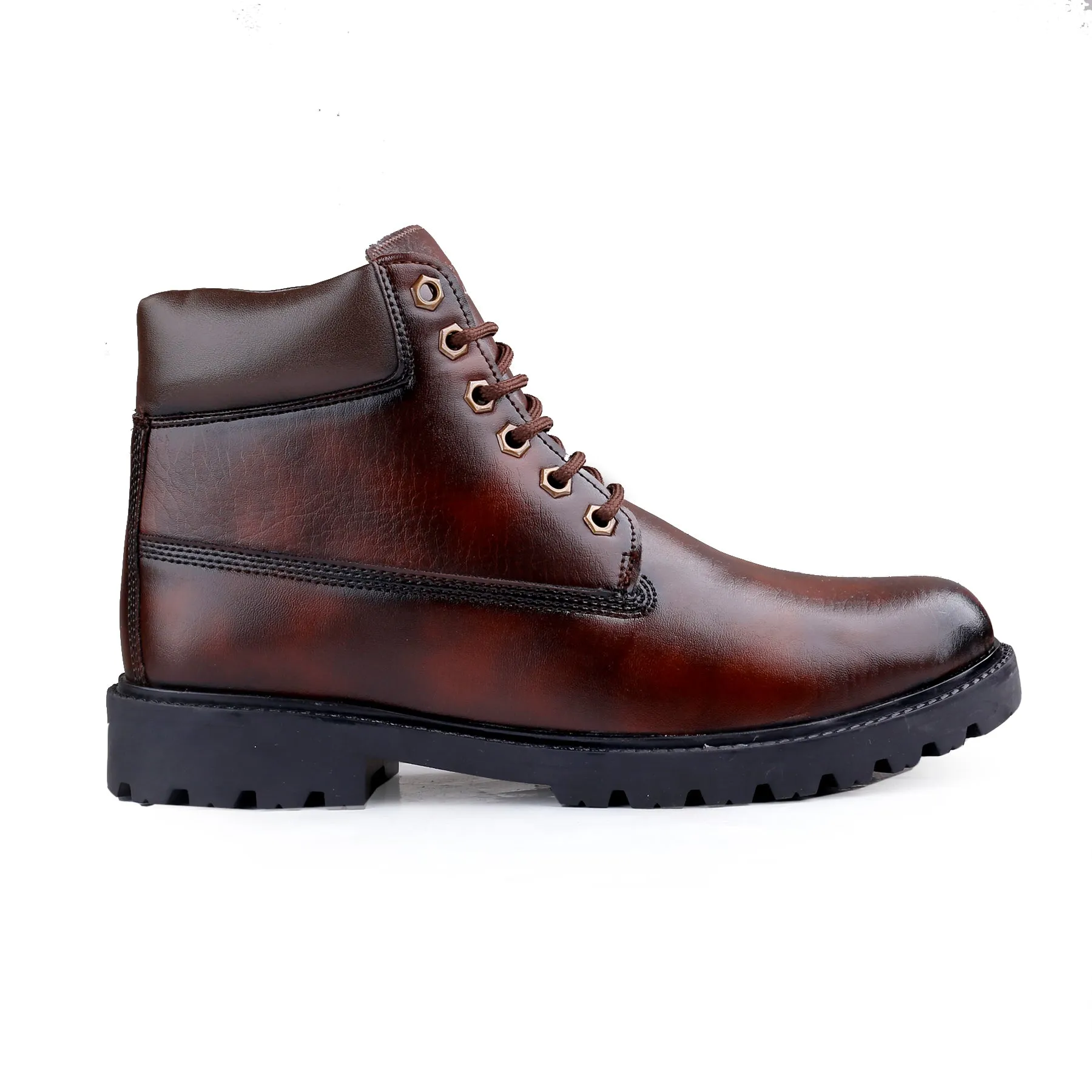 Bxxy's Vegan Leather Ankle Boots for Men