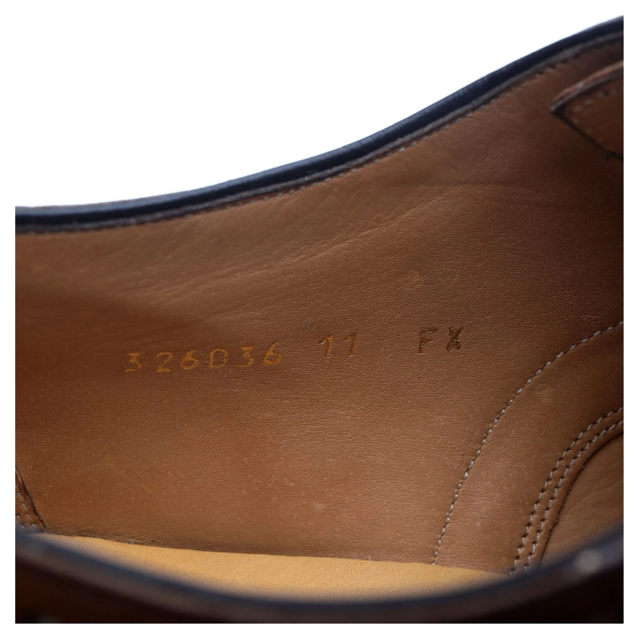 'Cambridge' Brown Beige Two Tone Leather Brogues UK 11 FX