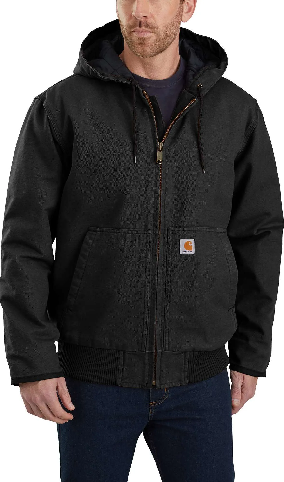 Carhartt Men&#x27;s Duck Active Jacket Black | Buy Carhartt Men&#x27;s Duck Active Jacket Black here | Outnorth