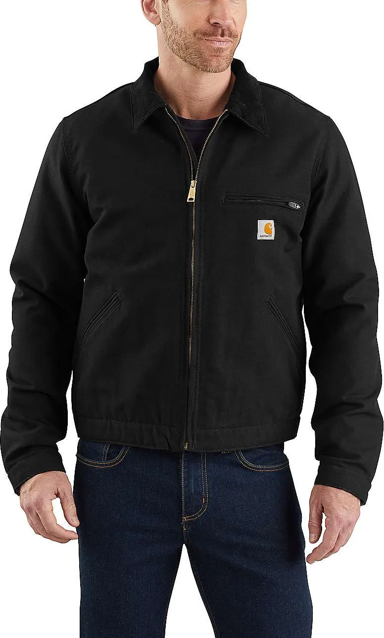 Carhartt Men&#x27;s Duck Detroit Jacket Black | Buy Carhartt Men&#x27;s Duck Detroit Jacket Black here | Outnorth