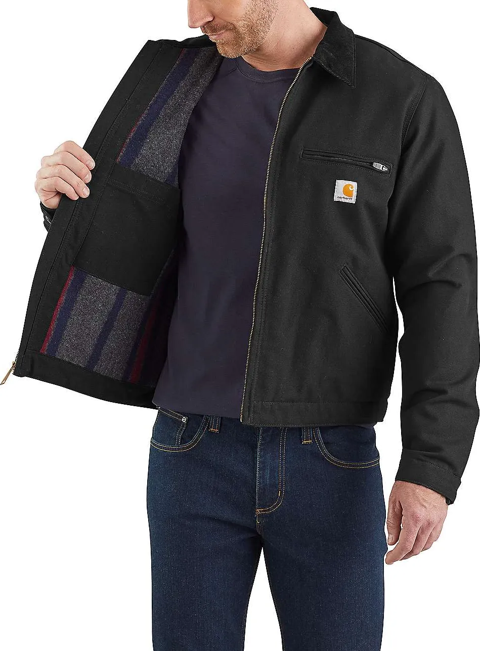 Carhartt Men&#x27;s Duck Detroit Jacket Black | Buy Carhartt Men&#x27;s Duck Detroit Jacket Black here | Outnorth