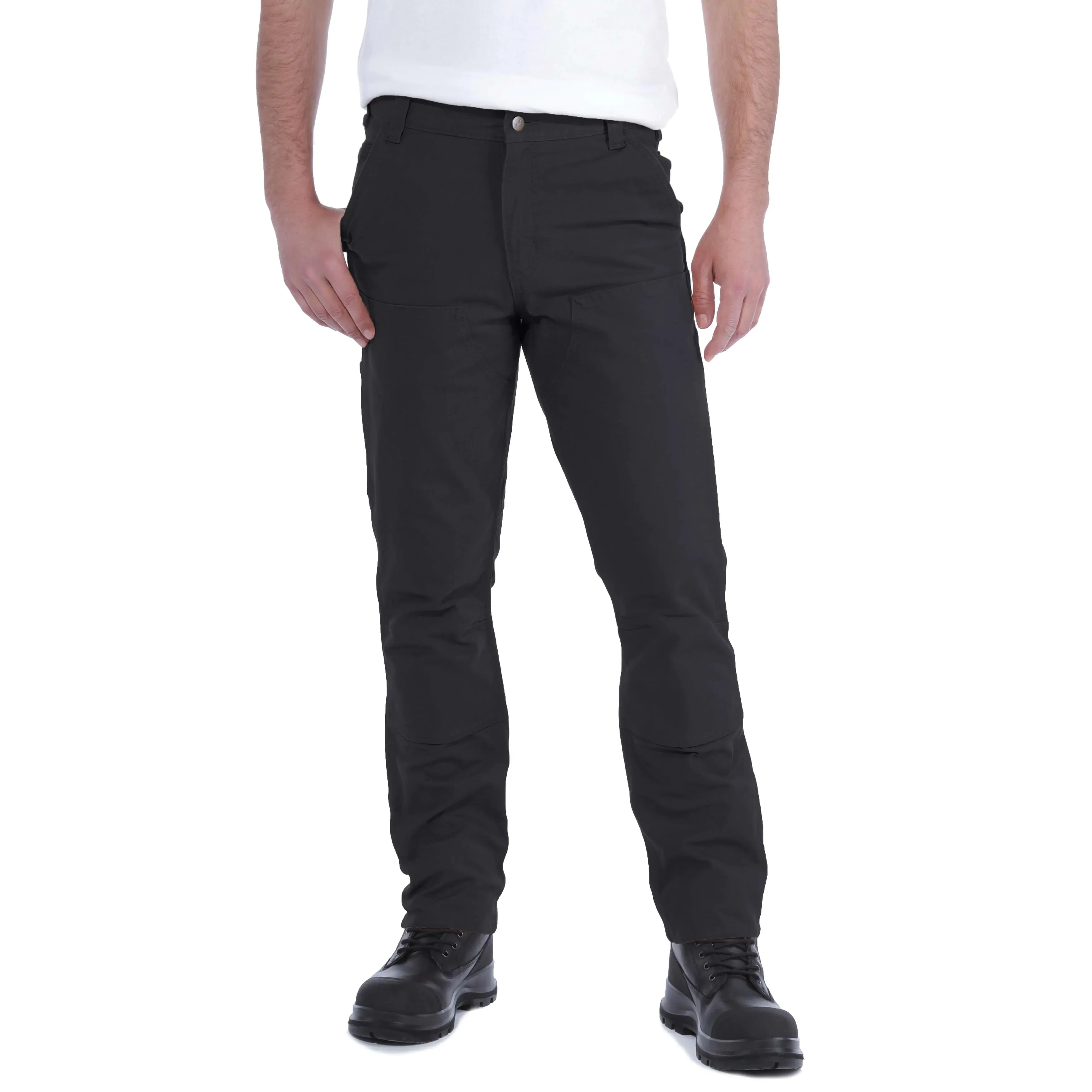 Carhartt Men&#x27;s Stretch Duck Double Front Black | Buy Carhartt Men&#x27;s Stretch Duck Double Front Black here | Outnorth