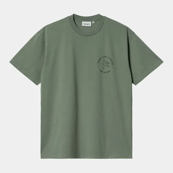 Carhartt WIP Stamp T-Shirt - Duck Green / Black