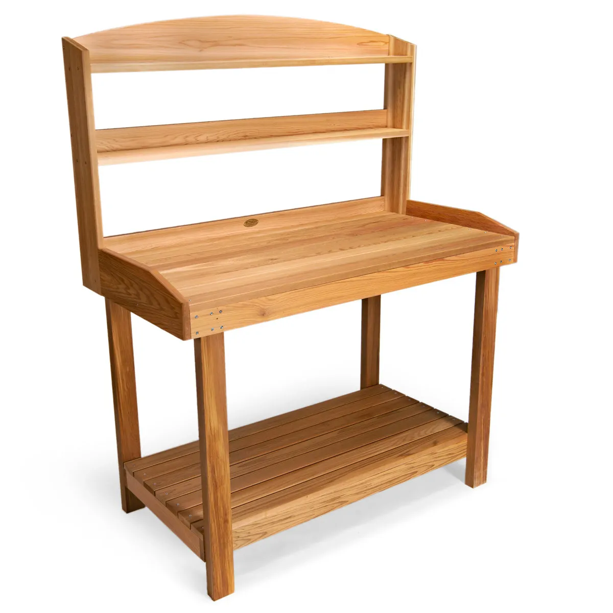 Cedar Potting Bench - Handcrafted In Canada With Rot Resistant, Untreated, Western Red Cedar.