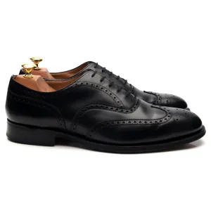 'Chetwynd' Black Leather Oxford Brogues UK 9.5 G