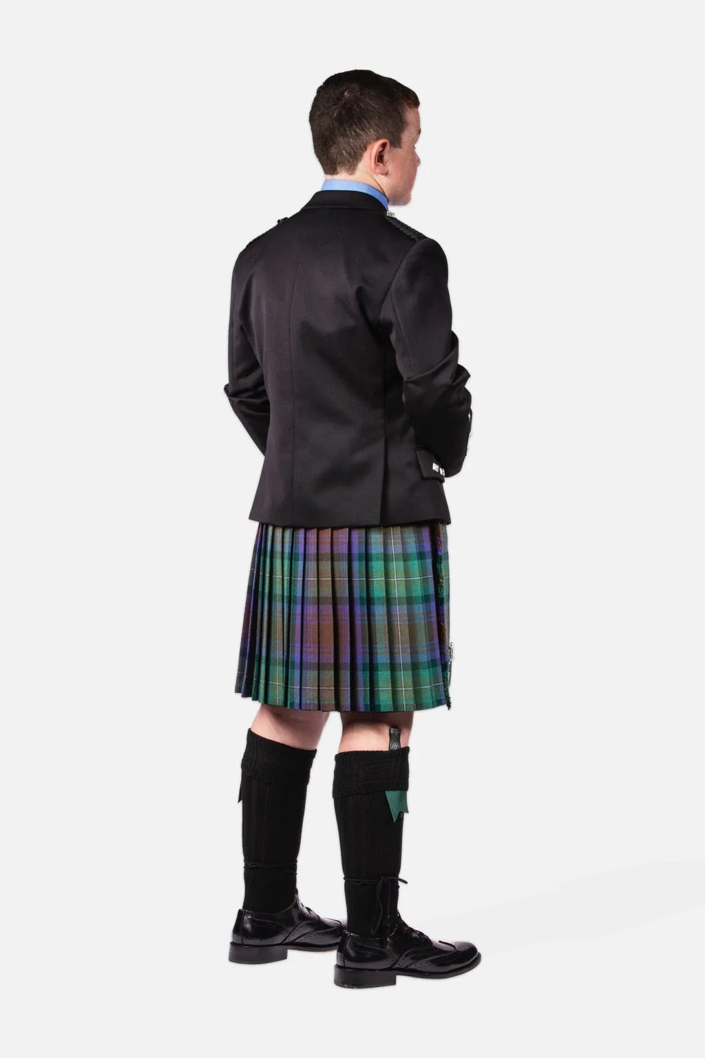 Children's Red Nicolson Muted / Argyll Kilt Hire Outfit