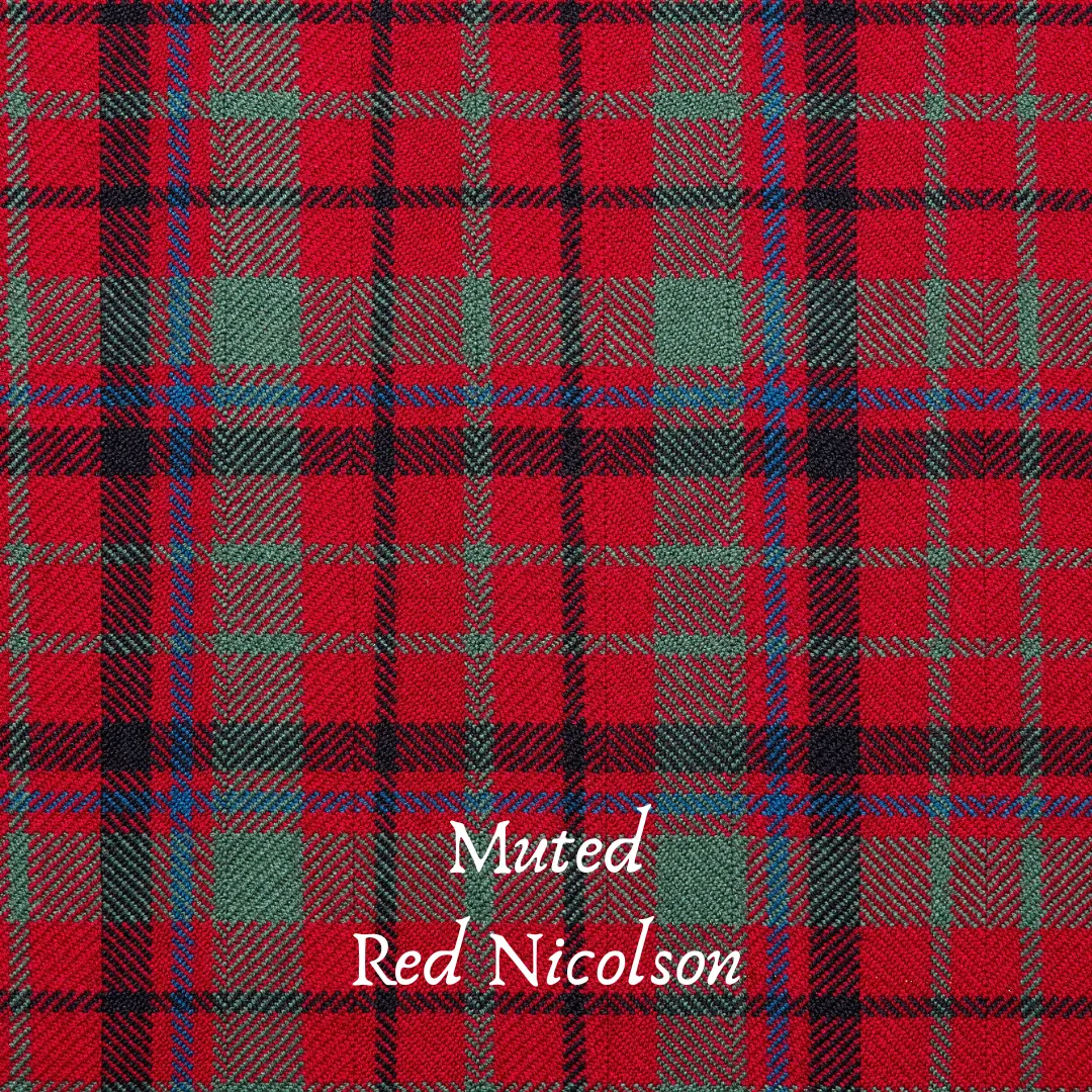 Children's Red Nicolson Muted / Argyll Kilt Hire Outfit