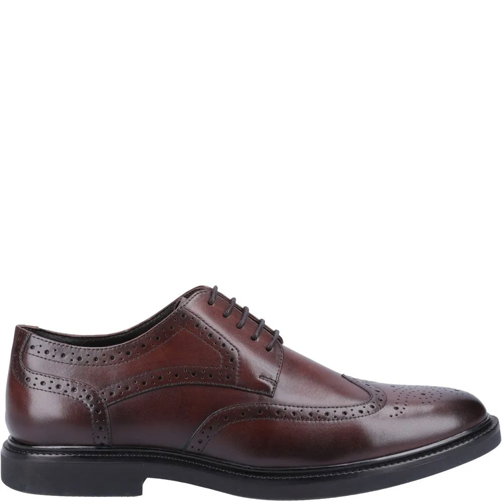 Chocolate Kingston Brogue Shoes