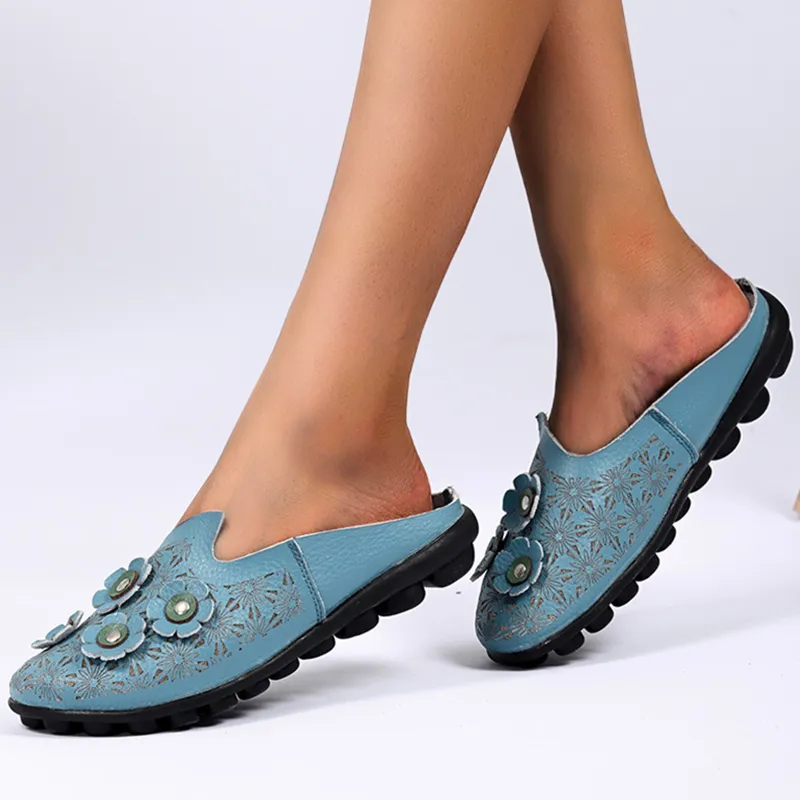 Cilool Low-cut Hollow Flower  Women's Single Shoes