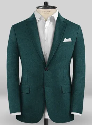 Colombo Teal Green Cashmere Jacket