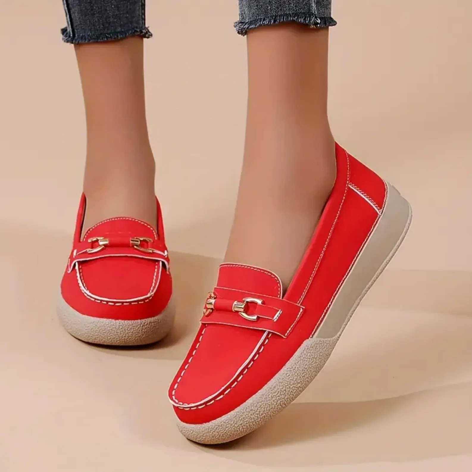 Comelyy Comfortable Casual Loafers Casual Shoes LF35