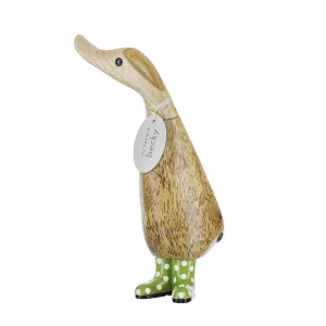 DCUK Duckling with Spotty Welly - Green 13378