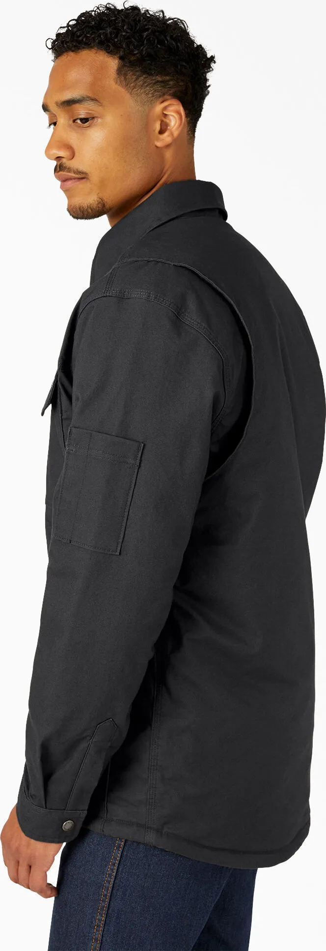 Dickies Men&#x27;s Flex Duck Shirt Jacket Black | Buy Dickies Men&#x27;s Flex Duck Shirt Jacket Black here | Outnorth