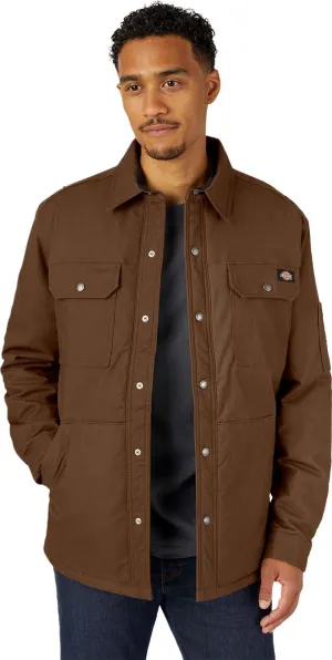 Dickies Men&#x27;s Flex Duck Shirt Jacket Timber | Buy Dickies Men&#x27;s Flex Duck Shirt Jacket Timber here | Outnorth