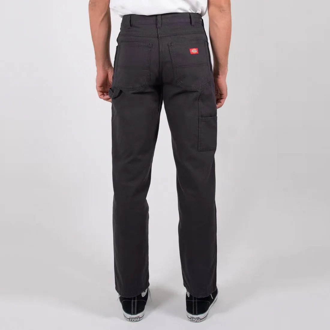 DICKIES Relaxed Fit Duck Jeans - Rinsed Black