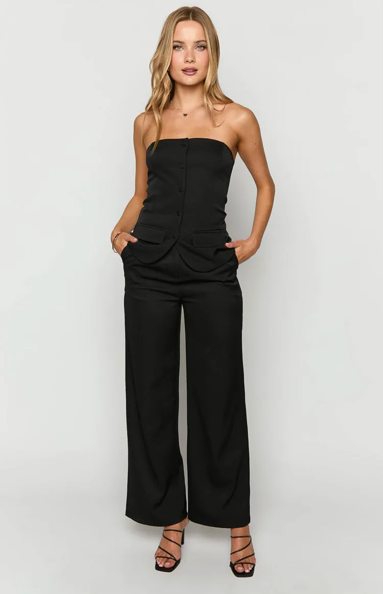 Dien Black Tailored Pants