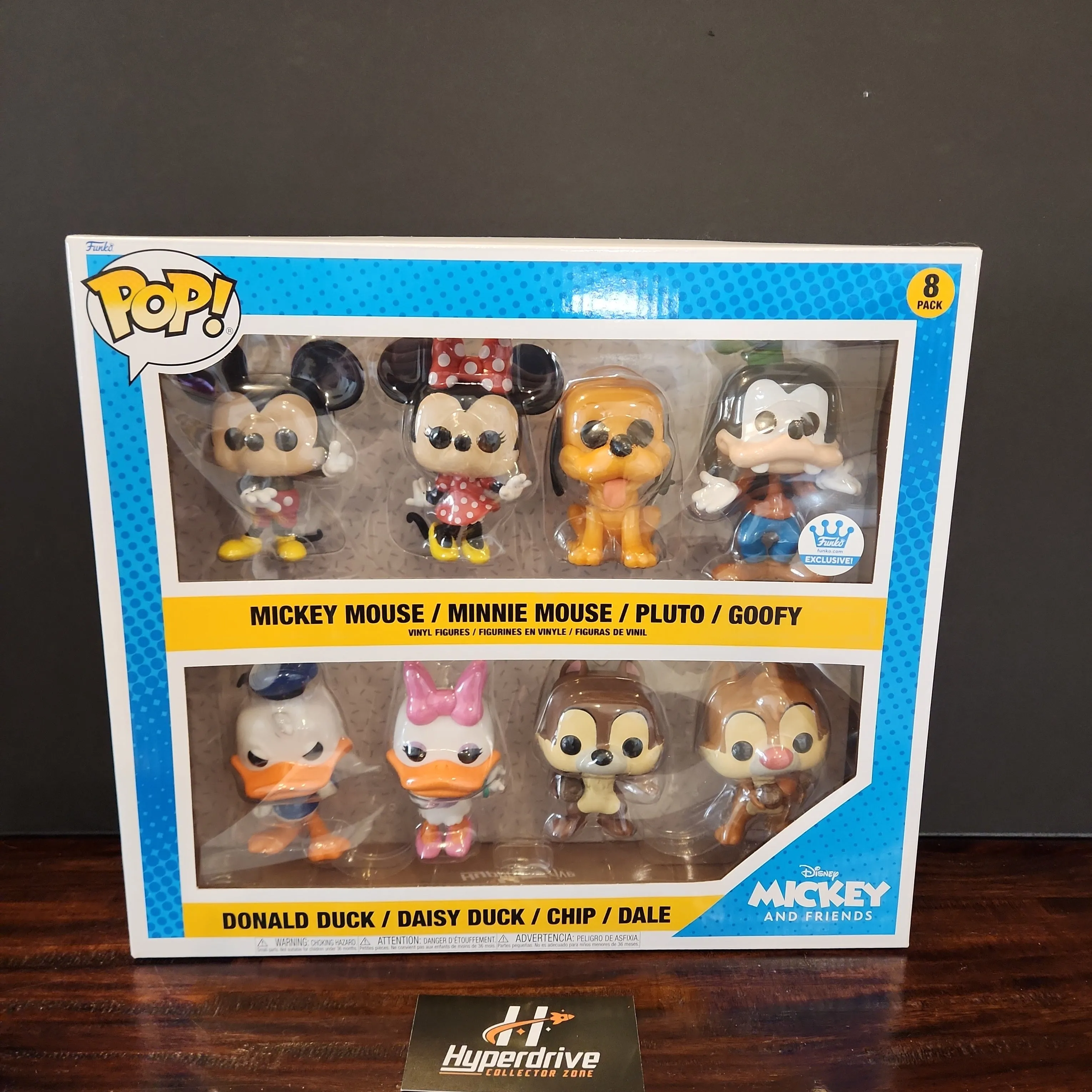 Disney Mickey and Friends Funko PoP! Vinyl Figure 8 Pack