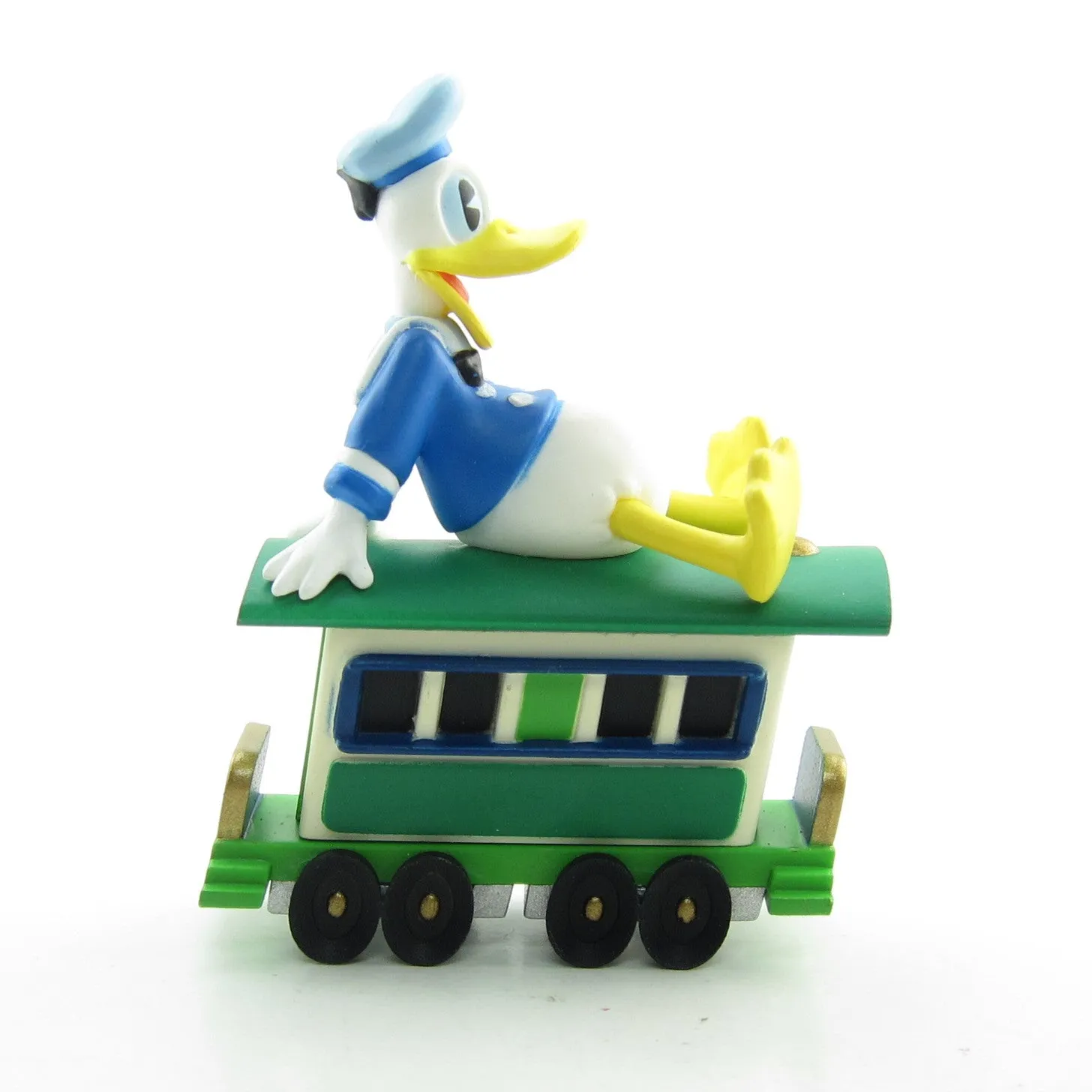 Donald's Passenger Car Hallmark 1998 Merry Miniatures Figurine Mickey Express #4