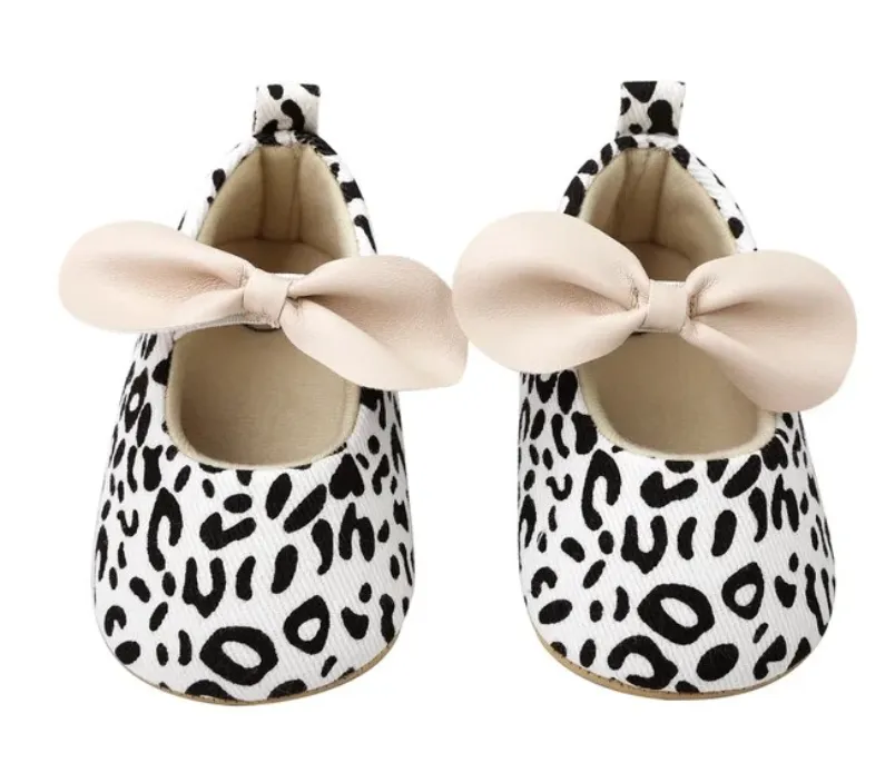 Dorinda Animal Print Bow Ballet Flat